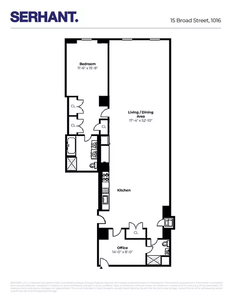 15 Broad St #1016, New York, NY 10005
