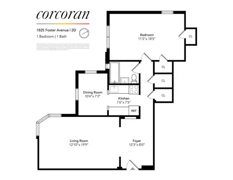 1825 Foster Ave #2D, Brooklyn, NY 11230