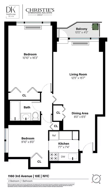 1160 3rd Ave #10E, New York, NY 10065