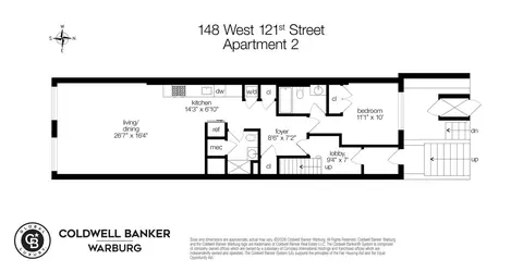148 W 121st St #2, New York, NY 10027