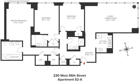 230 W 56th St #52A, New York, NY 10019