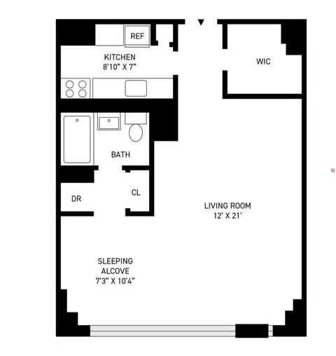 180 W End Ave #21J, New York, NY 10023