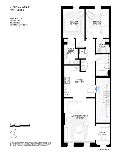 41 Putnam Ave #B, Brooklyn, NY 11238