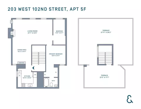 203 W 102nd St #5-F, New York, NY 10025
