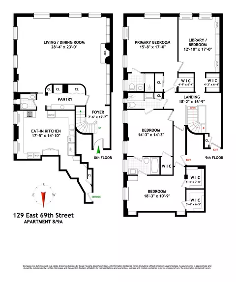 129 E 69th St #8/9A, New York, NY 10021