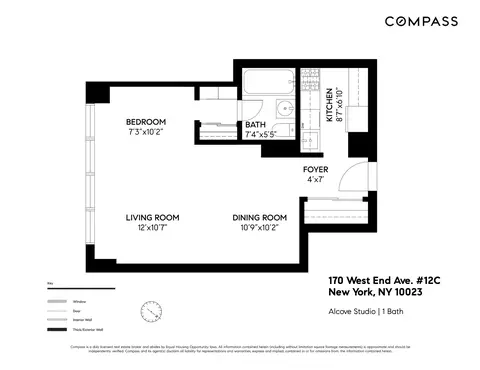 170 W End Ave #12C, New York, NY 10023