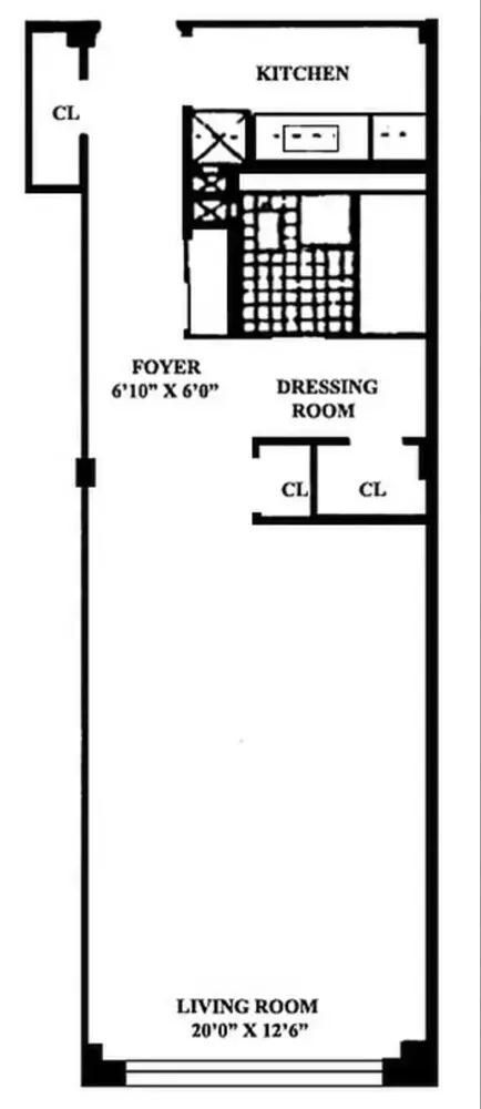 408 W 57th St #6G, New York, NY 10019