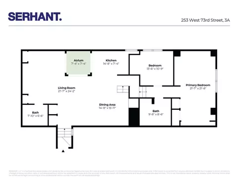 253 W 73rd St #3A, New York, NY 10023