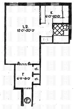 166 W 22nd St #1F, New York, NY 10011