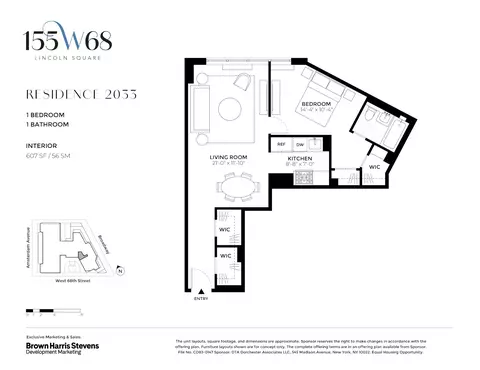 155 W 68th St #2033, New York, NY 10023