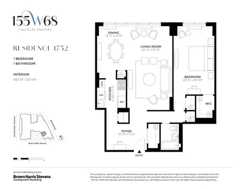 155 W 68th St #1732, New York, NY 10023