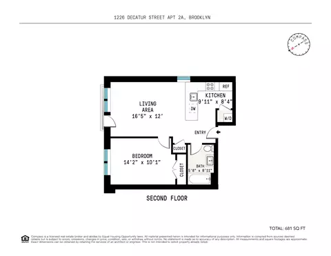 1226 Decatur St #2A, Brooklyn, NY 11207