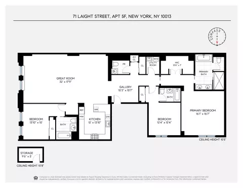 71 Laight St #5F, New York, NY 10013