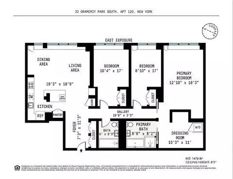 32 Gramercy Park S #12D, New York City, NY 10003