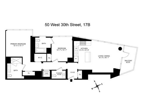 50 W 30th St #17B, New York, NY 10001