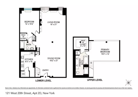 121 W 20th St #2D, New York, NY 10011