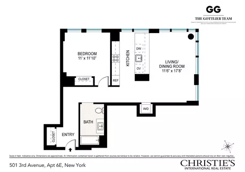 501 3rd Ave #6E, New York, NY 10016