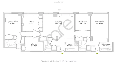 340 E 93rd St #20CDE, New York, NY 10128