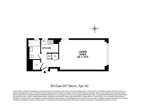 310 E 49th St #9C, New York, NY 10017