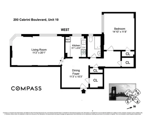 200 Cabrini Blvd #10, New York, NY 10033