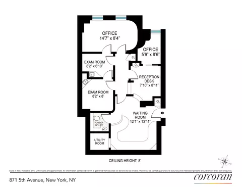871 5th Ave #1, New York, NY 10065