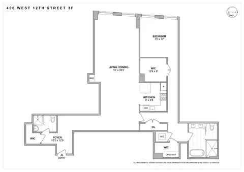 400 W 12th St #3F, New York, NY 10014