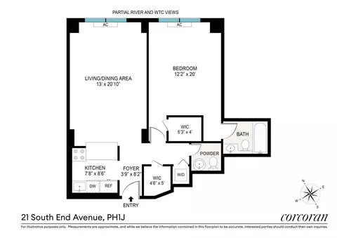 21 S End Ave #PH1J, New York, NY 10280