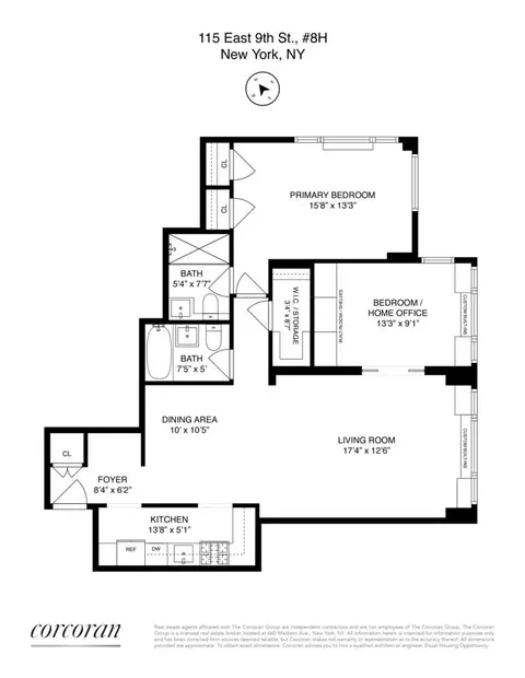 115 E 9th St #8H, New York, NY 10003
