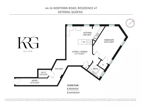 44-14 Newtown Rd #4T, New York City, NY 11103
