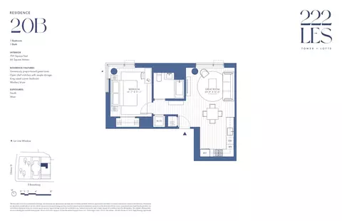 222 E Broadway #20B, New York, NY 10002