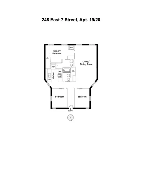 248 E 7th St #19/20, New York, NY 10009