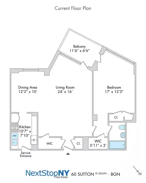 60 Sutton Pl S #8GN, New York, NY 10022