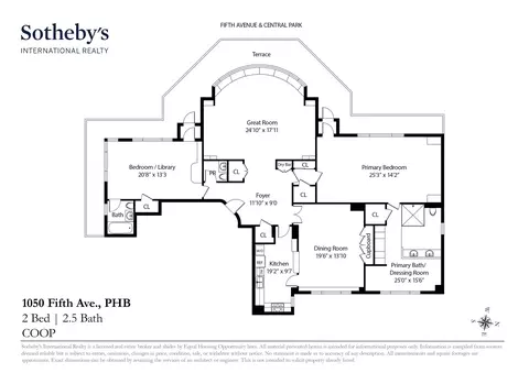 1050 Fifth Ave #PHB, New York, NY 10028
