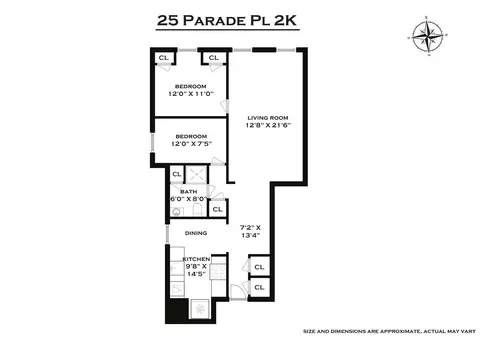 25 Parade Pl #2-K, Brooklyn, NY 11226
