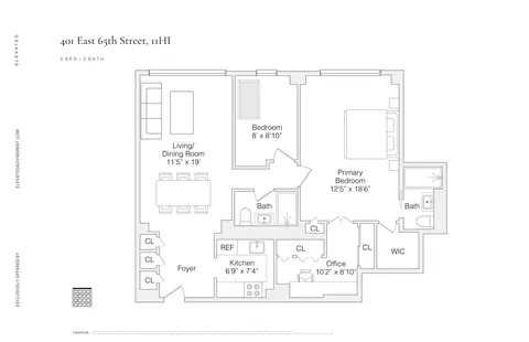 401 E 65th St #11HI, New York, NY 10065