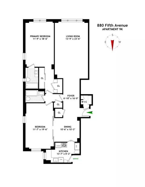 880 5th Ave #9K, New York, NY 10021