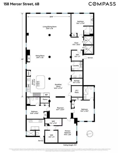 158 Mercer St #6B, New York, NY 10012