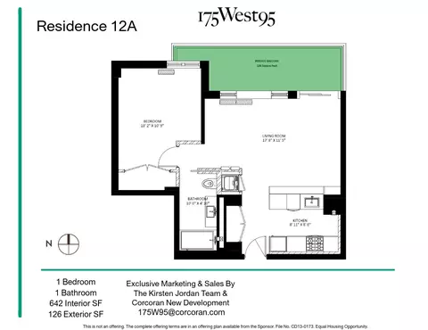 175 W 95th St #12A, New York, NY 10025