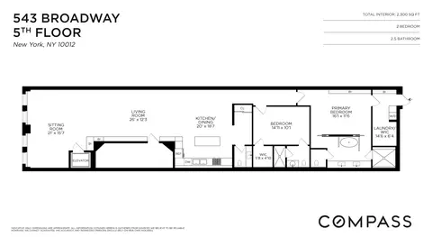 543 Broadway #6, New York, NY 10012