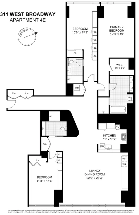 311 W Broadway #4E, New York, NY 10013