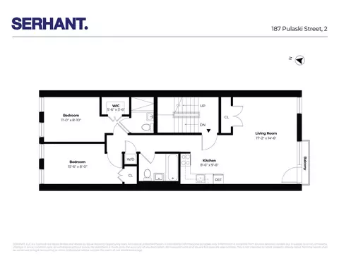 187 Pulaski St #2, Brooklyn, NY 11206
