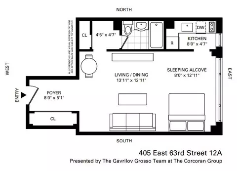 405 E 63rd St #12A, New York, NY 10065