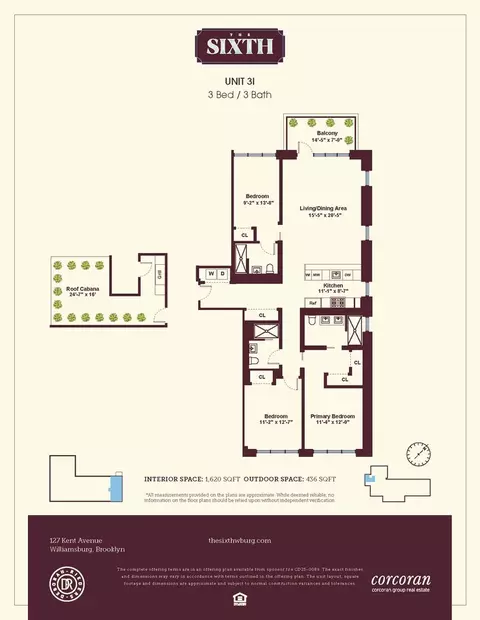 127 Kent Ave #3I, Brooklyn, NY 11249
