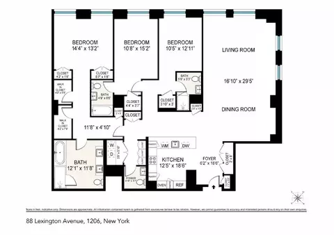 88 Lexington Ave #1206, New York, NY 10016
