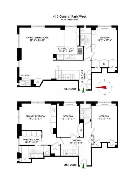 410 Central Park W #5/6A, New York, NY 10025