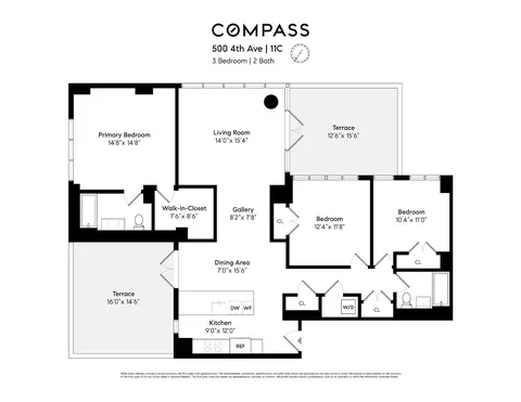 500 4th Ave #11C, Brooklyn, NY 11215