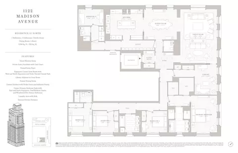 1122 Madison Ave #12NORTH, New York, NY 10028