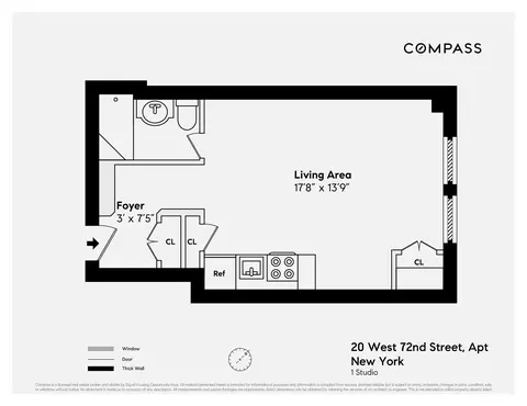 20 W 72nd St #1600, New York, NY 10023