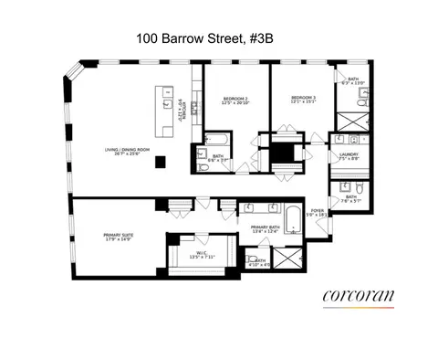 100 Barrow St #3B, New York, NY 10014