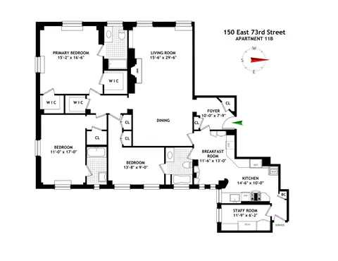 150 E 73rd St #11B, New York, NY 10021